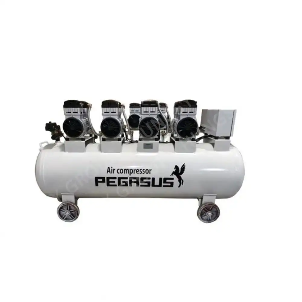 Máy nén khí không dầu, giảm âm PEGASUS TM-OF1100X4-330L