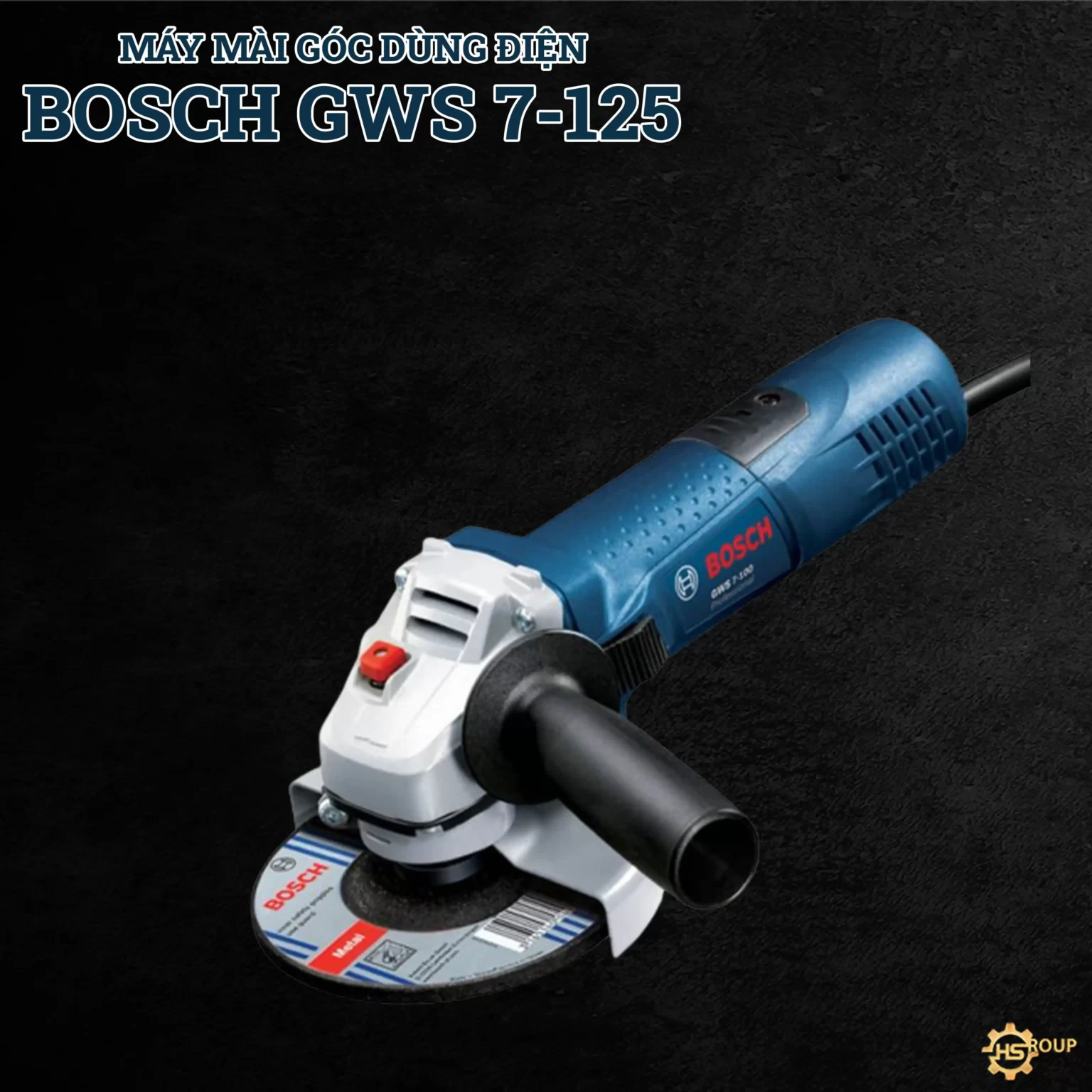 Máy mài góc dùng điện Bosch GWS 7-125 (720W)