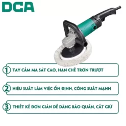 Máy đánh bóng cầm tay dùng điện DCA ASP04-180 1400W