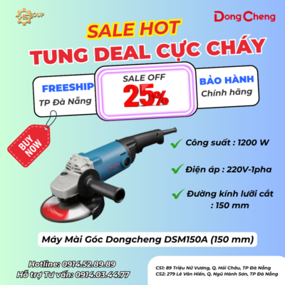 Máy Mài Góc Dongcheng DSM150A (150mm)