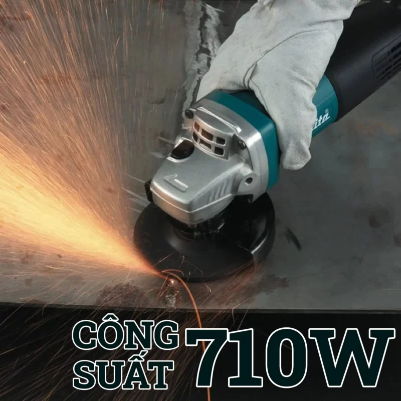 Máy mài góc dùng điện Makita 9553B (Công tắc đuôi)