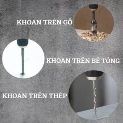 Máy khoan búa và vặn vít dùng pin Makita DHP453SFX8