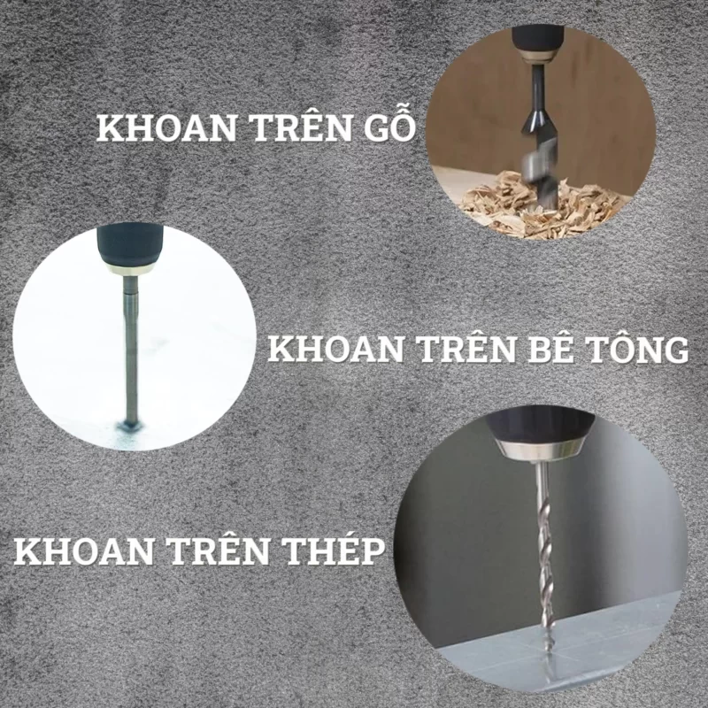Máy khoan búa và vặn vít dùng pin Makita DHP453SFX8