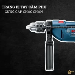Máy khoan động lực dùng điện Bosch GSB 550 (bộ valy 80 món phụ kiện)