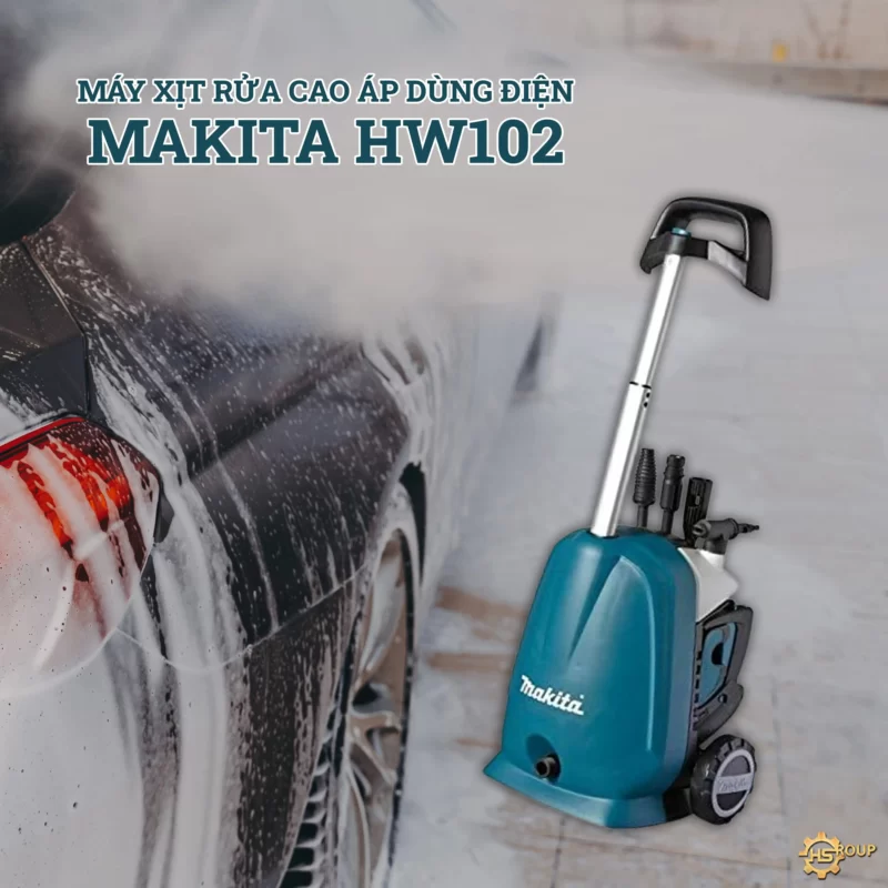 Máy xịt rửa áp lực cao dùng điện Makita HW102 (1300W)