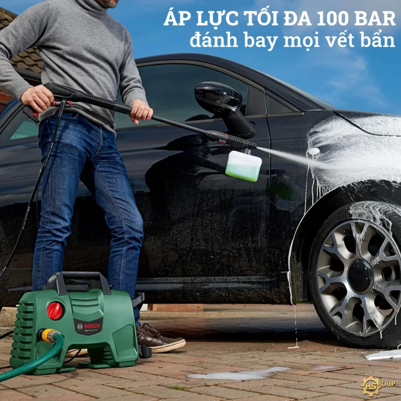 Máy xịt rửa cao áp dùng điện Bosch AQT100 (1200W)