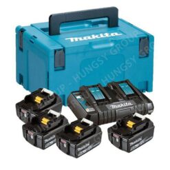 Bộ pin sạc MKP3PT184 (BL1850Bx4 + DC18RD) Makita 197626-8