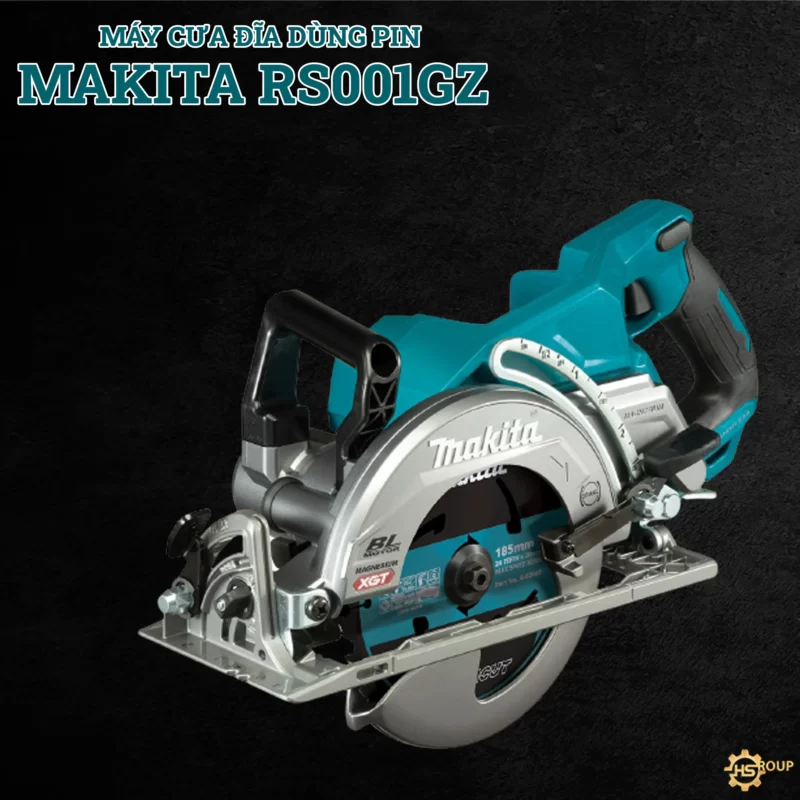 Máy cưa đĩa dùng Pin 40V Max Makita RS001GZ