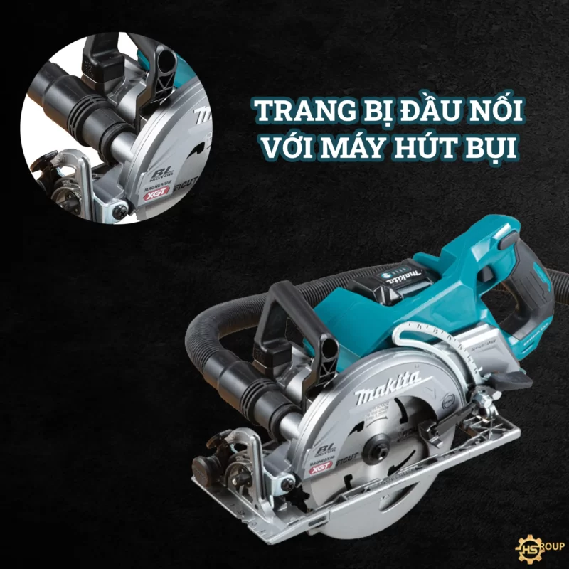 Máy cưa đĩa dùng Pin 40V Max Makita RS001GZ