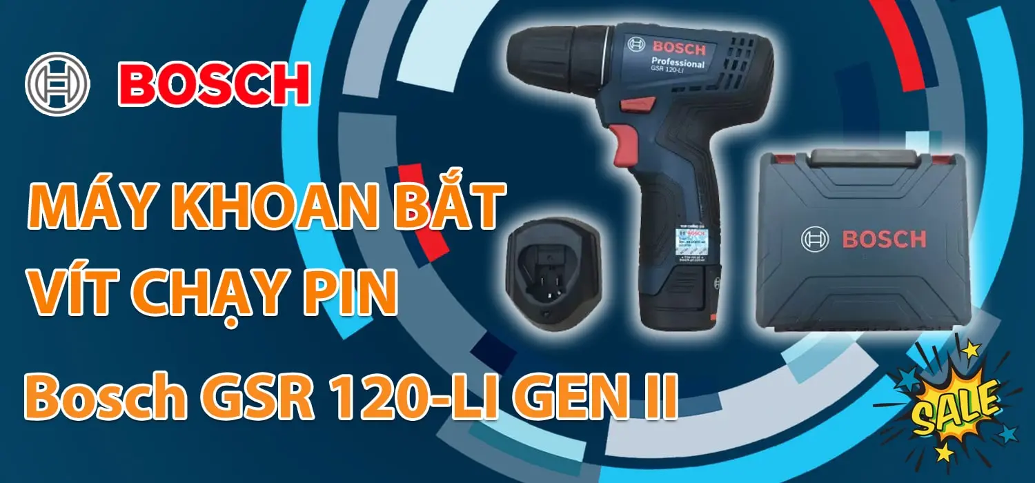 Bosch GSR 120-LI GEN II