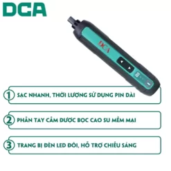 Máy siết vít dùng pin DCA ADPL04-5E 4V