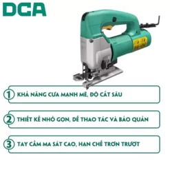 Máy cưa lọng dùng điện DCA AMQ85 580W