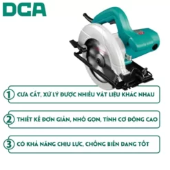 Máy cưa đĩa dùng điện DCA AMY03-185S 1500W