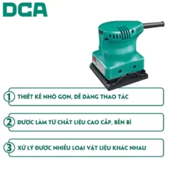 Máy chà nhám cầm tay dùng điện DCA ASB100 150W