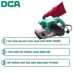 Máy chà nhám tăng dùng điện DCA AST610 1200W