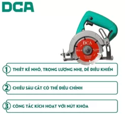 Máy cắt gạch dùng điện DCA AZE05-110 1600W