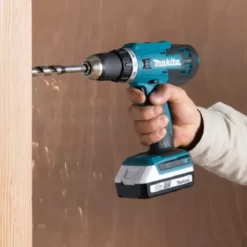 Máy khoan và vặn vít dùng pin 18V Makita DF488DWAE (sạc DC18WA, 2 pin BL1820G 2.0Ah)