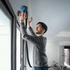 Máy chà nhám rung tròn Bosch GEX 185-LI (không bao gồm pin và sạc)